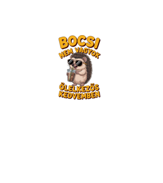 Bocsi nem vagyok ölelkezős kedvemben minta dusty pink pólón