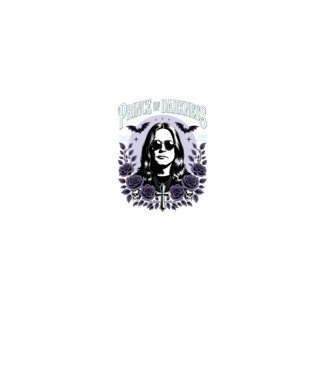 Prince of Darkness minta fekete pólón