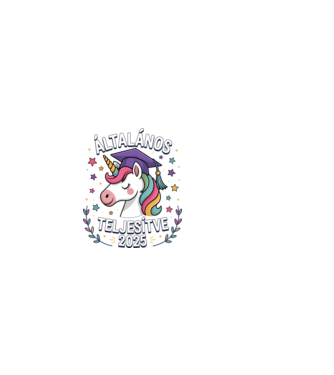 Általános teljesítve minta fekete pólón