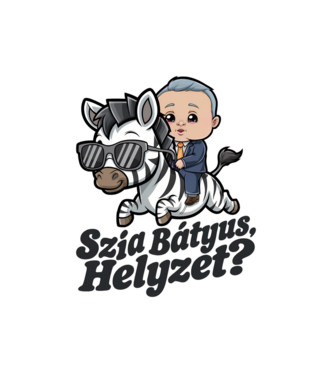 Szia bátyus, helyzet Viktor remix póló minta fehér pólón
