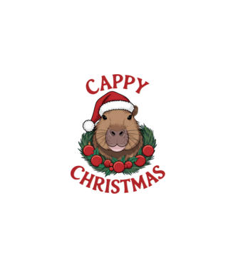 Cappy Christmas 2 minta fehér pólón