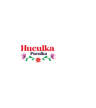 Huculka  Puculka Népies minta világos rózsaszín pólón