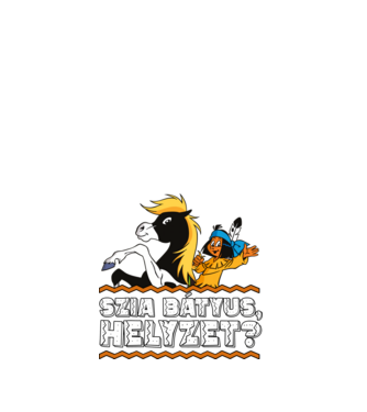 Szia bátyus yakari minta fehér pólón