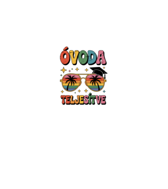 Óvoda teljesítve minta királykék pólón