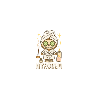 Nyasgem minta homokszín pólón