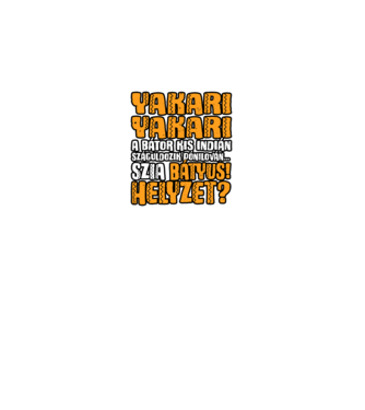 Yakari szia batyus helyzet minta királykék pólón