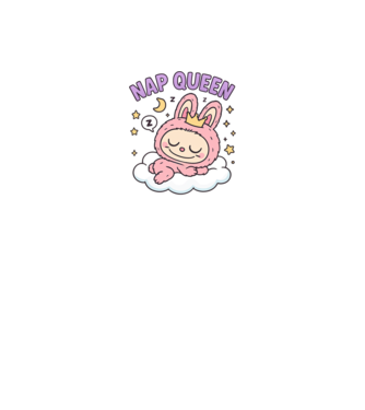 Nap Queen minta fehér pólón