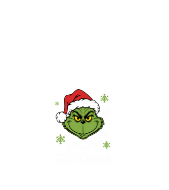 Merry Grinchmas fekete pólóra minta fehér pólón