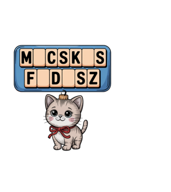 Macskás Fadísz minta fekete pólón
