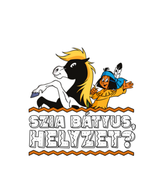 Szia bátyus yakari minta fehér pólón