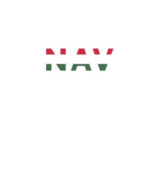 NAV - NEM AGYALUNK VEDELÜNK minta fekete pólón
