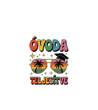Óvoda teljesítve minta fehér pólón