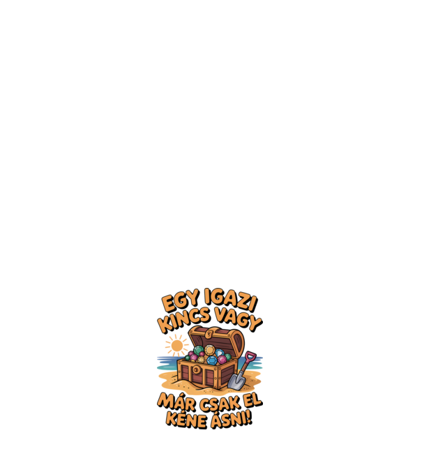 Egy igazi kincs vagy minta világos rózsaszín pólón