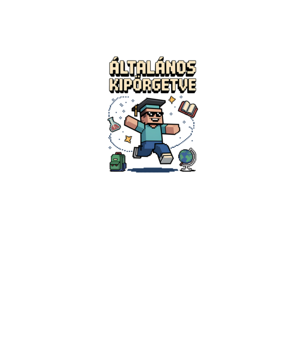 Általános kipörgetve minta fehér pólón