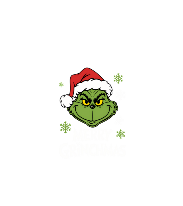 Merry Grinchmas fekete pólóra minta fekete pólón