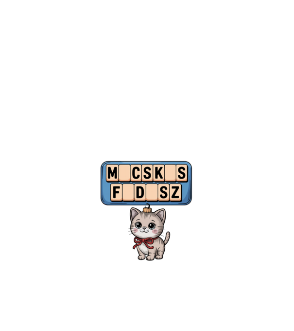 Macskás Fadísz minta fehér pólón