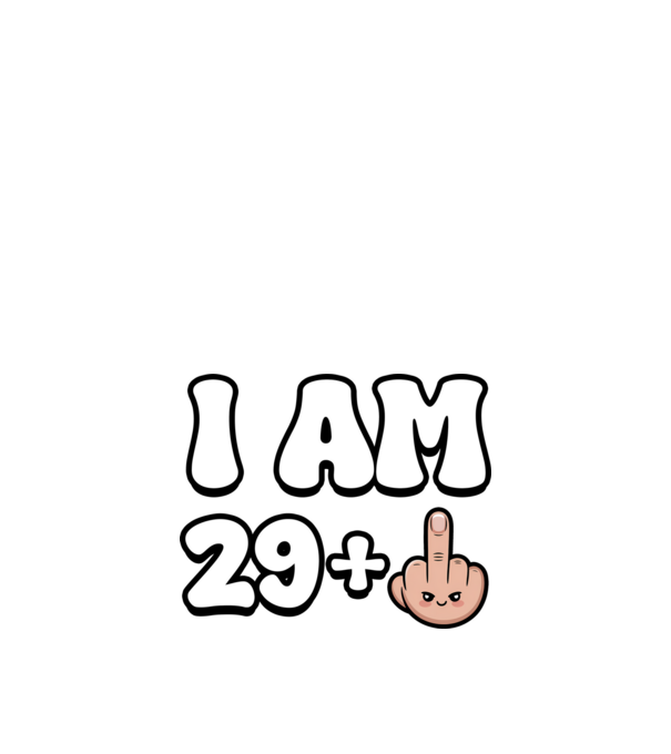 I am 29+1 minta fehér pólón