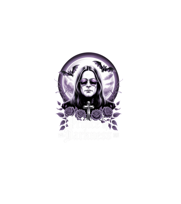 Prince of Darkness minta fekete pólón