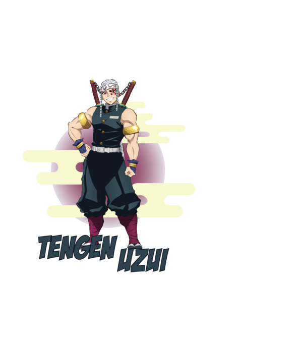 Tengen Uzui minta fehér pólón