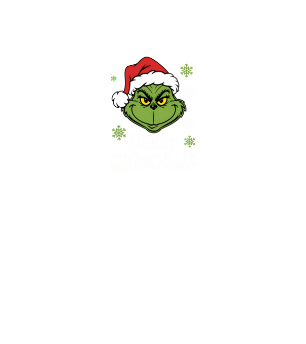 Merry Grinchmas fekete pólóra minta fekete pólón