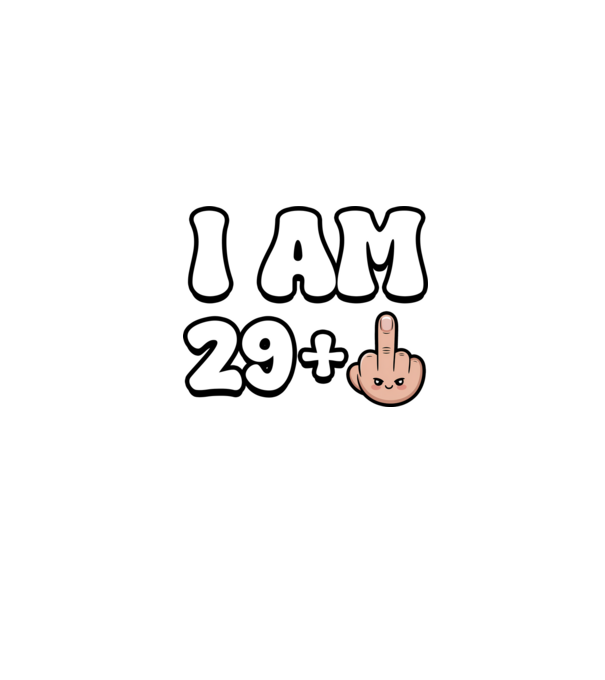 I am 29+1 minta homokszín pólón