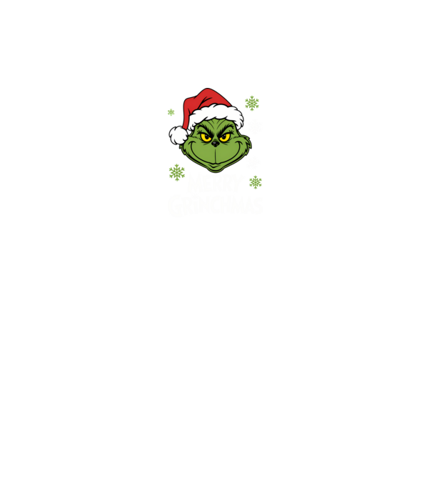 Merry Grinchmas fekete pólóra minta királykék pólón
