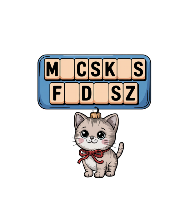 Macskás Fadísz minta fehér pólón
