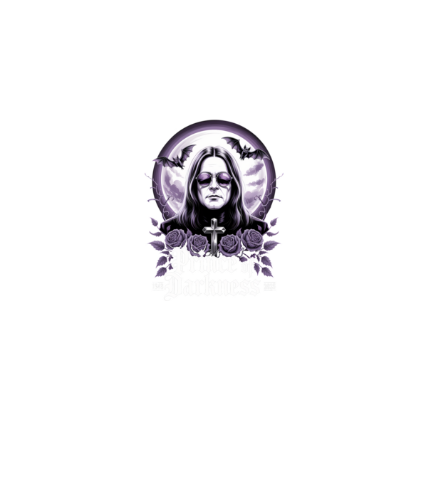 Prince of Darkness minta fekete pólón