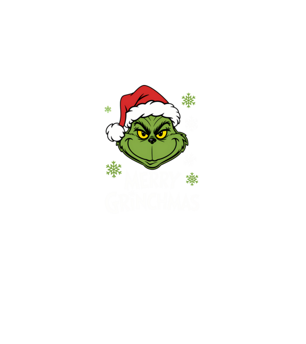 Merry Grinchmas fekete pólóra minta fekete pólón