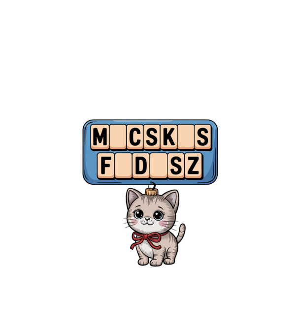 Macskás Fadísz minta fekete pólón