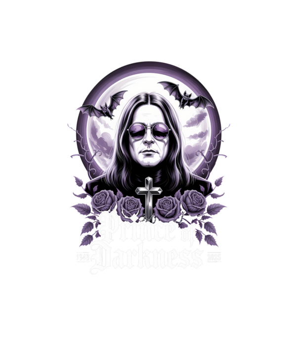 Prince of Darkness minta fekete pólón