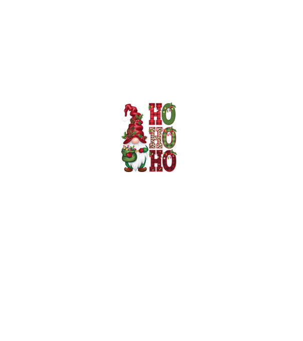 HOHOHO manó minta szürke pólón
