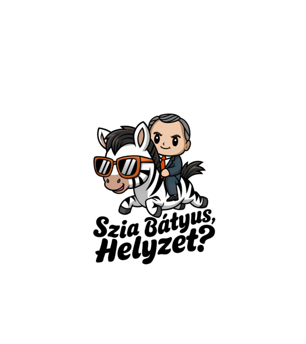Szia Bátyus, helyzet Viktor mix - vicces meme póló minta fehér pólón
