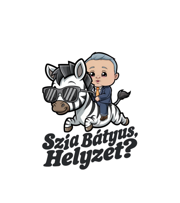 Szia bátyus, helyzet Viktor remix póló minta fehér pólón