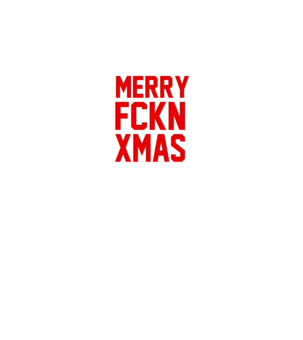 Fckn Xmas minta fekete pólón