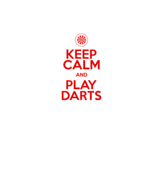 KC Play Darts - TDS minta fekete pólón