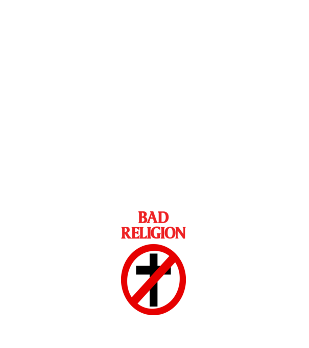Bad Religion † minta sötétkék pólón