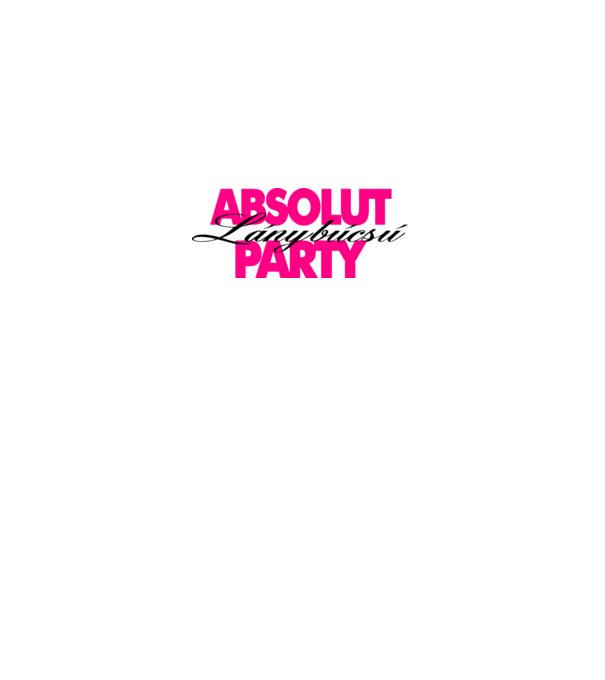 Absolut Lánybúcsú - LBP minta szürke pólón