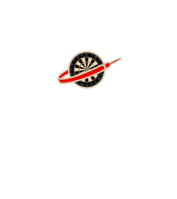 Darts - TDS minta fekete pólón