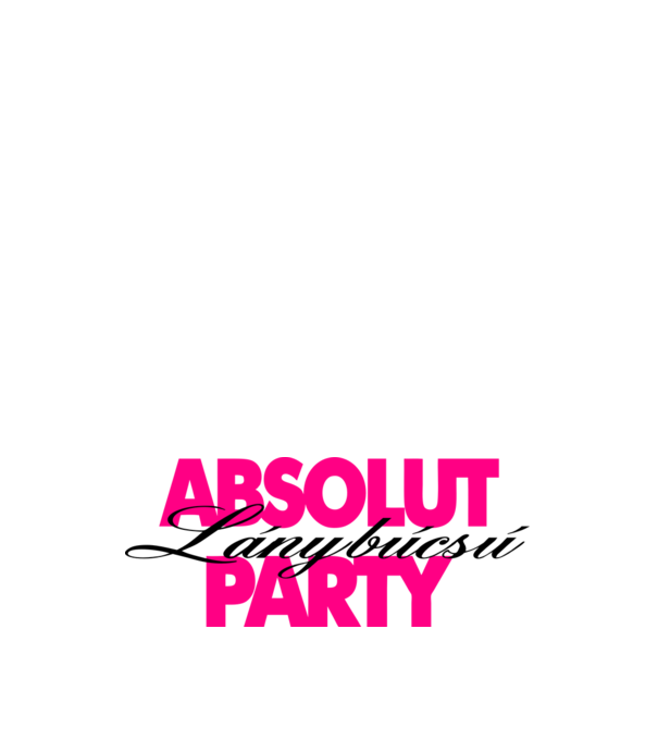 Absolut Lánybúcsú - LBP minta világos rózsaszín pólón