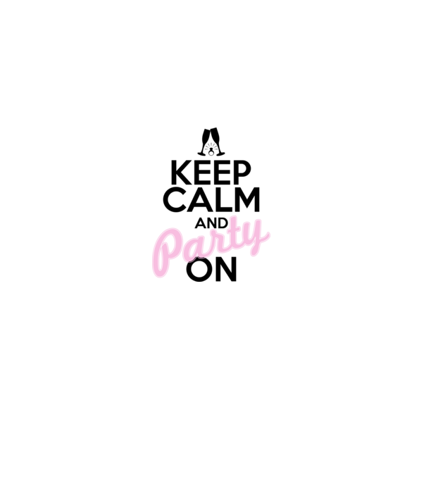 Party On - LBP minta fehér pólón