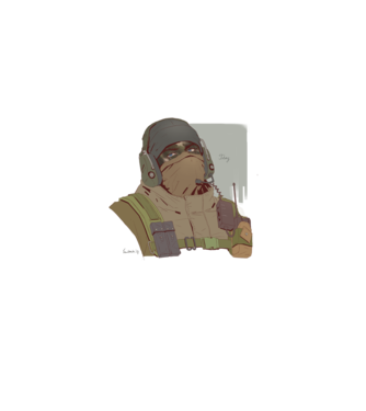 Glaz minta fehér pólón