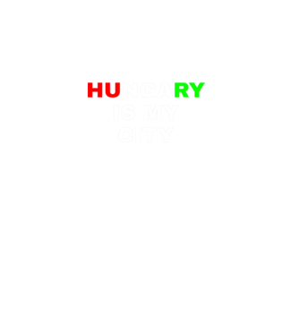 Magyarország a városom. minta almazöld pólón