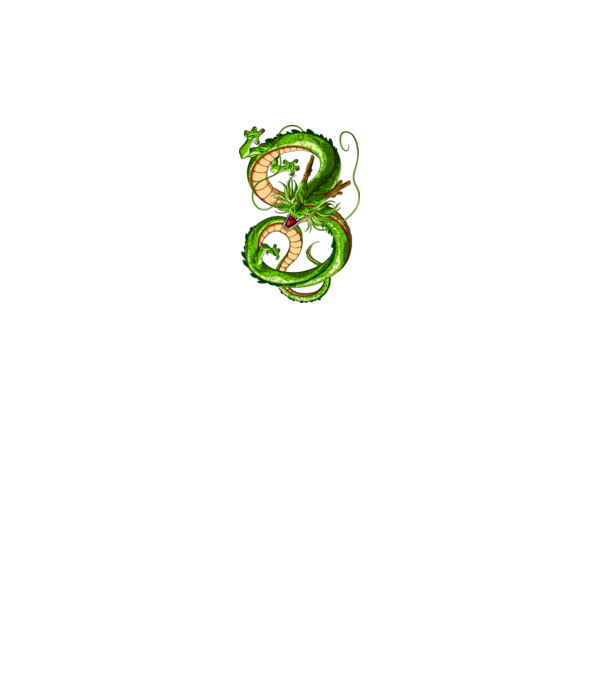 Shenron minta fekete pólón