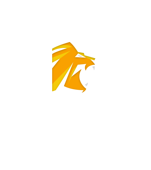 Lion minta fekete pólón