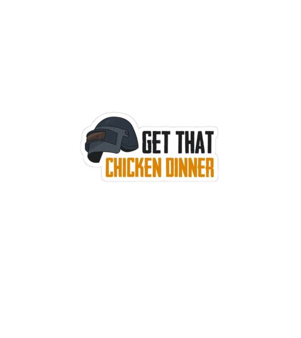 PUBG minta fehér pólón