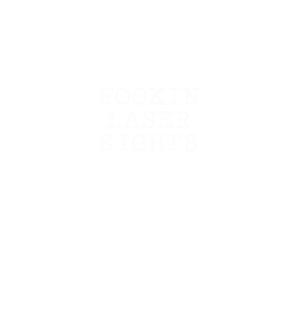 Laser sight minta fekete pólón