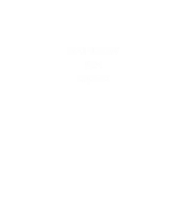 R6 minta fekete pólón