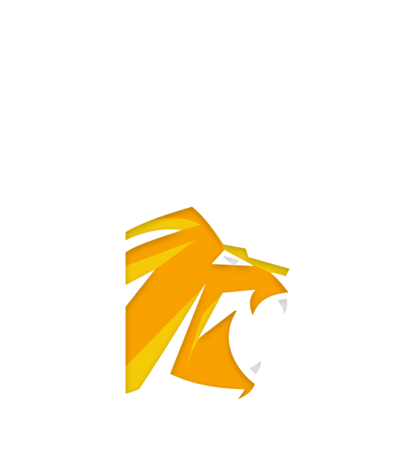 Lion minta fekete pólón