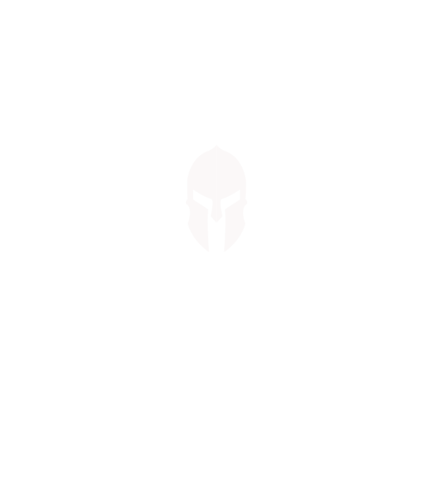 Spartan minta fekete pólón